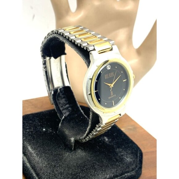 Bill Blass Women\'s Watch Black Dial Diamond Quartz Two Tone Stainless Steel 33mm main image 8